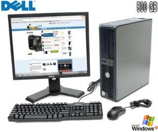 Dell Optiplex 755 Intel Core 2 Duo 2400 MHz 500Gig Serial ATA HDD 4096mb (4GB) DDR2 Memory DVD/CD BURNER Genuine Windows XP PRO, WIFI USB, Open Office 3.3 + DELL 1908FPT Monitor Computer Professionally Refurbished by a Microsoft Authorized Refurbisher : De