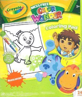 Crayola Nickelodeon Color Wonder Coloring Pad: Toys & Games