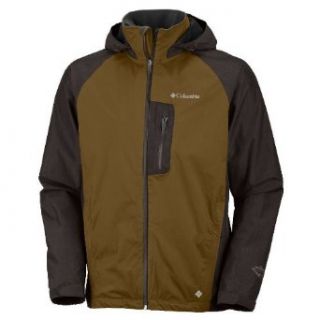 Columbia Men`s Omni Heat Rain Tech II Jacket at  Mens Clothing store: Raincoats
