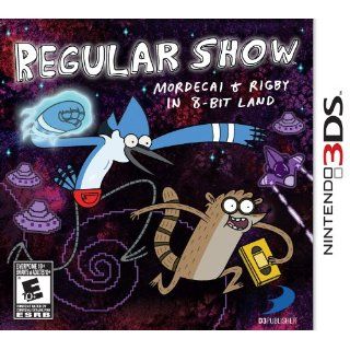 Regular Show: Mordecai and Rigby in 8 bit Land   Nintendo 3DS: Video Games