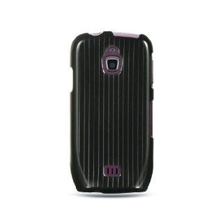 Black Line Hard Cover Case for Samsung Exhibit 4G SGH T759: Cell Phones & Accessories