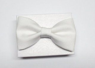 Toddler 2T 3T Glow In The Dark White Clip On Bow Tie : Wedding Ceremony Accessories : Everything Else