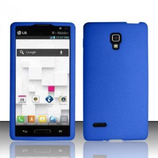Bundle Accessory for T Mobile LG Optimus L9 P769 / P760   Blue Silicon Skin Soft Case Protector Cover + Lf Stylus Pen + Lf Screen Wiper Cell Phones & Accessories