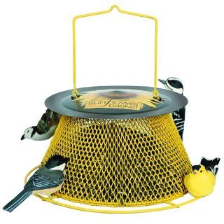 No/No Green and Yellow Sunflower Basket Bird Feeder SB00316 : Pet Feeding And Watering Supplies : Patio, Lawn & Garden