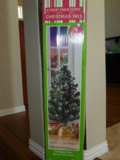 4 Ft. Pre lit Fiber Optic Christmas Tree  