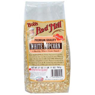 One 27 oz Bag (765 g) Bob's Red Mill Premium Quality White Popcorn: Health & Personal Care