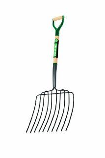 Truper 30330 Tru Tough 30 Inch Manure/Bedding Fork, 10 Tine, D Handle : Garden Forks : Patio, Lawn & Garden