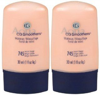 CoverGirl CG Smoothers Liquid Makeup, Warm Beige (745)  Foundation Makeup  Beauty