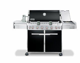 Weber 1781301 Summit E 650 Propane Tuck Away Rotisserie Grill, Black (Discontinued by Manufacturer) : Patio, Lawn & Garden