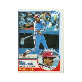 1983 Topps #754 Bill Robinson: Sports Collectibles