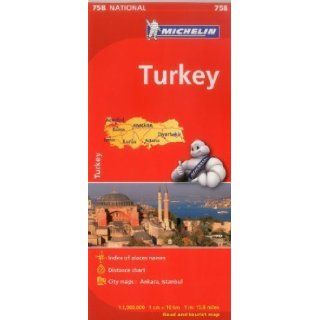 Michelin Turkey Map 758 (Maps/Country (Michelin)) by Michelin Travel & Lifestyle 2nd (second) Edition (4/16/2012): Books