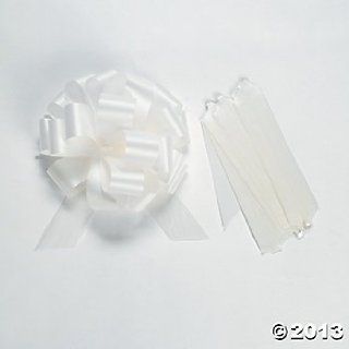 Wedding Pew Bows White Satin 7 Inch(12 Count)Wedding Ceremony/Church/Pews or Chairs : Other Products : Everything Else