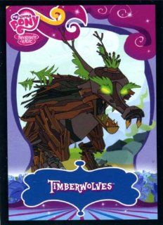 My Little Pony Friendship Is Magic Series 2 Single Trading Card Common TImberwolves #31 Toys & Games