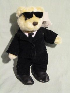 2006 Herrington Hard Rock Cafe " Secret Agent " 11 Inch Teddy Bear Plush #793: Toys & Games