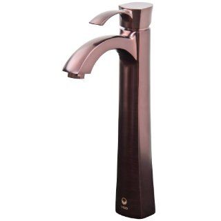 VIGO VG03023RB Vessel Single Hole Bathroom Faucet, Bronze   Touch On Bathroom Sink Faucets  