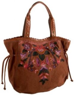 Lucky Brand Hightime Tote,Western Brown,one size Shoes