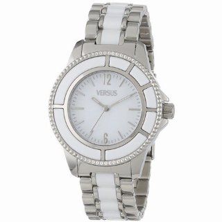 Versus by Versace Women's AL13SBQ801A991 Tokyo Polished Stainless Steel White Dial Watch Watches