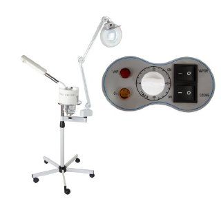 Facial Steamer & Magnifying Lamp Combo   2 in 1 : Steamer Mag Lamp : Beauty
