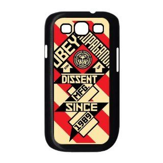 International Brand Obey Logo Creative Case Design For Samsung Galaxy S3 Best Cover Show 1y805: Cell Phones & Accessories