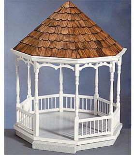 Real Good Toys Gazebo Kit   1 Inch Scale   Collector Dollhouse Accessories