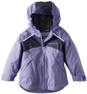 Columbia Girls 2 6X Wet Reflect Jacket Toddler, Zing, 4T: Outerwear Jackets: Clothing