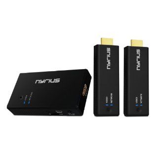 Nyrius ARIES Pro Digital Wireless HDMI Transmitter and Receiver System for Laptops, HD 1080p 3D Video (NPCS550): Electronics