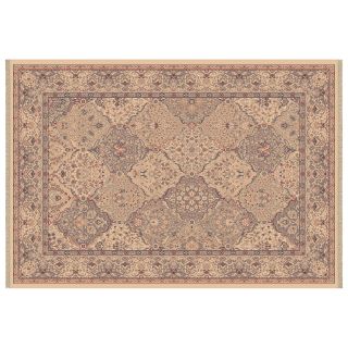 Dynamic Rugs Ancient Garden Collection Hearth Rug Blue Turbine   Hearth Rugs