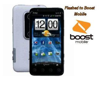 White Evo 3D HTC Fully Flashed to Boost Mobile and ready to activate.: Cell Phones & Accessories