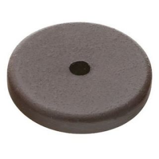 Emtek Sandcast Round Backplate   Cabinet Accessories