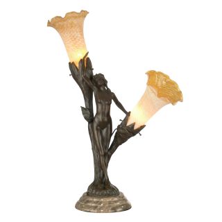 Dale Tiffany Floral Lady Accent Lamp   Table Lamps
