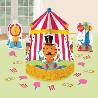 Fisher Price 1st Birthday Circus Value Table Decorating Kit: Toys & Games