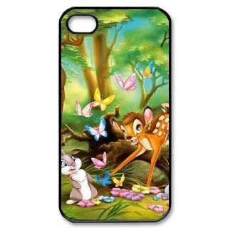 Cute Bambi iPhone 4 4S Case Hard Plastic iPhone 4 4S Case: Cell Phones & Accessories