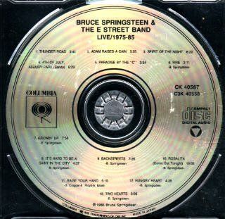Bruce Springsteen & The E Street Band Live 1975 1985, Part 1: Music