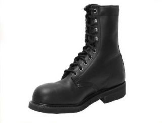 Iron Age 794 Men's Steel Toe Black Leather Work Boots (7.5 EE): Industrial And Construction Shoes: Shoes