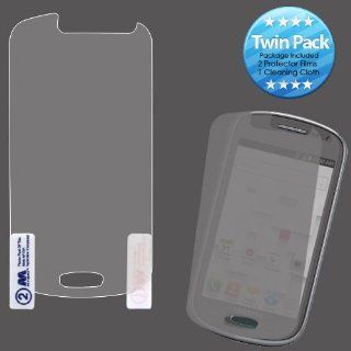 MyBat Samsung T599 Screen Protector Twin Pack   Retail Packaging   Clear: Cell Phones & Accessories