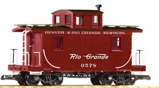 PIKO G SCALE MODEL TRAINS   D&RGW CABOOSE 0578   38814: Toys & Games