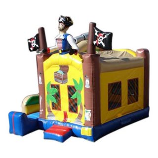 Kidwise Commercial Pirate Combo Bounce House   Commercial Inflatables