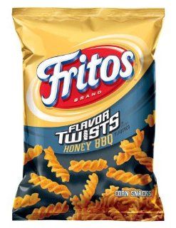 Fritos Twist Honey BBQ Flavored Corn Chips, 10.5 Oz Bags (Pack of 10): Everything Else