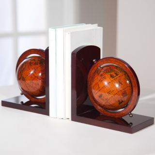 Belham Living Old World Globe Bookends   Bookends