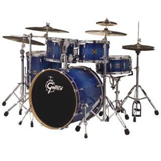 Gretsch BRT S825 Catalina Birch Five Piece Standard Drum Kit   Cobalt Blue Burst: Musical Instruments