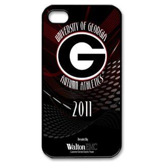 popularshow Ncaa Georgia Bulldogs logo Durable Plastic case for Apple Iphone 4 4S case: Cell Phones & Accessories