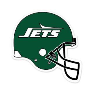 New York Jets NFL car bumper sticker decal (5" x 5") : Sports Fan Bumper Stickers : Sports & Outdoors