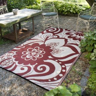 Fab Habitat Maui Indoor / Outdoor Reversible Rug   Area Rugs