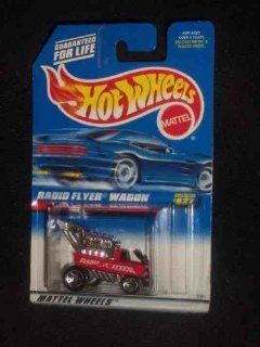 #827 Radio Flyer Wagon Red Blue Card Malaysia Collectible Collector Car Mattel Hot Wheels: Toys & Games