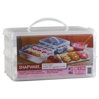 Snapware Large 2 Layer Cupcake Keeper 6032   Storage Containers
