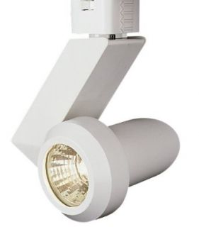 Juno Lighting T809WH Trac Master Slants Low Voltage MR16 Step Cylinder Lamp Holder, White   Track Lighting Heads  