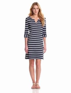 Hatley Women's Stripe Long Sleeve Knit Dress, Navy/White Stripes, X Small at  Womens Clothing store: