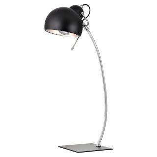 HGTV HOME Energy Contemporary Black & Nickel Arc Desk Lamp   Desk Lamps