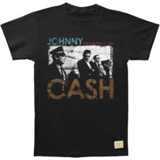Johnny Cash Security Vintage T shirt: Music Fan T Shirts: Home & Kitchen