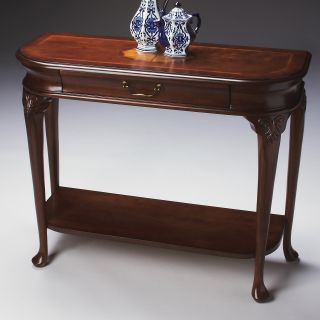 Butler Console Table 30.25H in.   Plantation Cherry   Console Tables